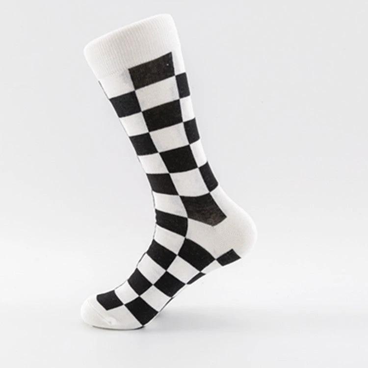 Men's Trendy Mid-calf Length Socks by GJG Denim