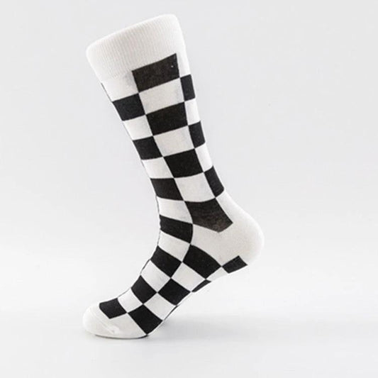 Men's Trendy Mid-calf Length Socks by GJG Denim