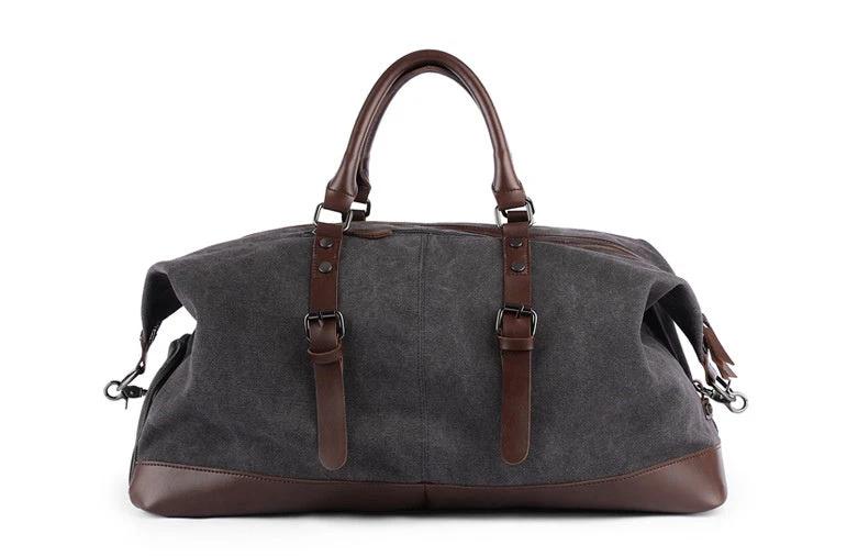 Retro Canvas Tote Bag For Men by GJG Denim