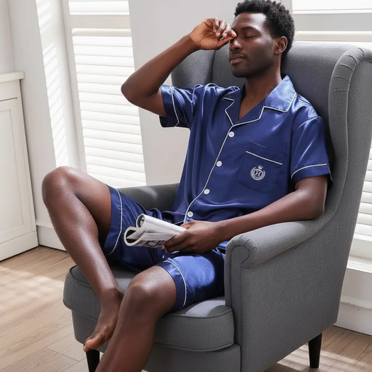 Men's Solid Color Pajamas by GJG Denim