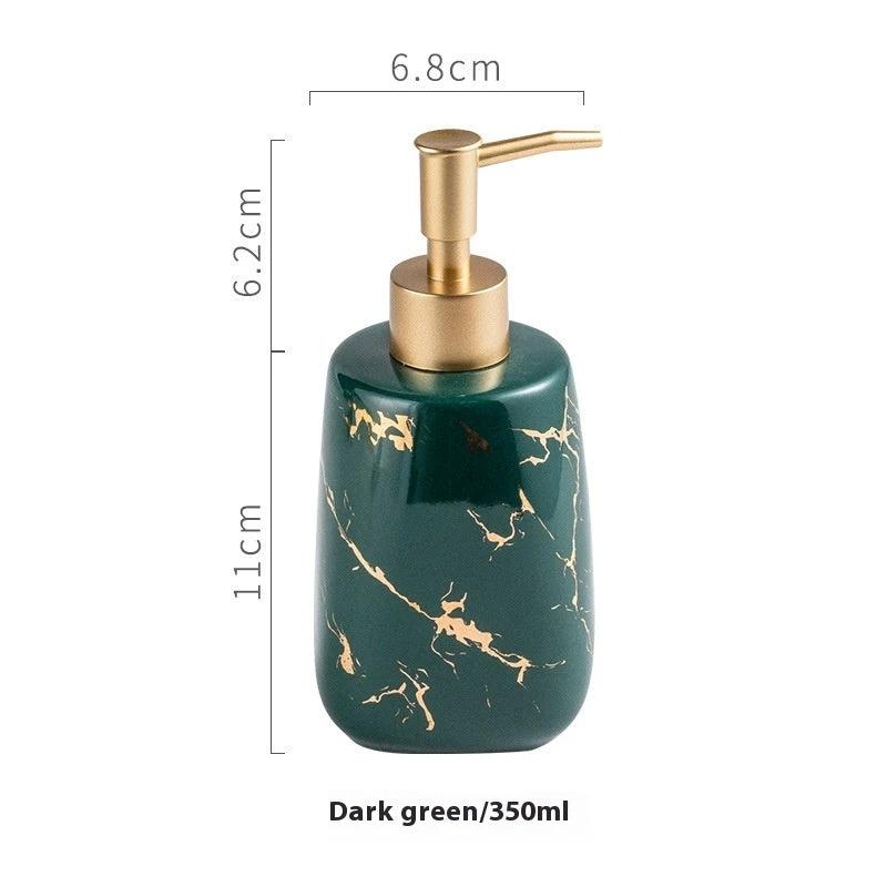 Bathroom Ceramic Storage Bottle by GJG Denim