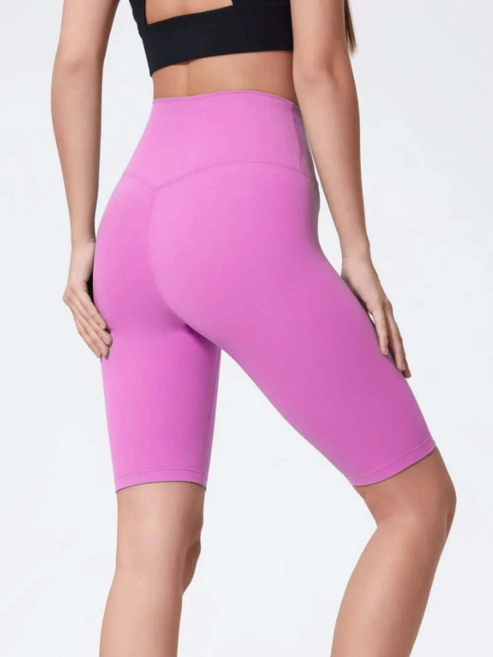 Millennia High Rise Wide Waistband Active Shorts by Lady Ros
