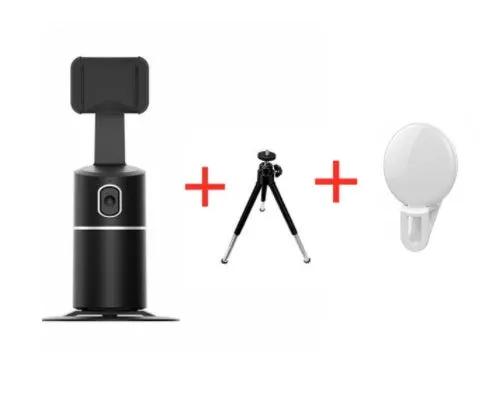 Smart Face Recognition Tracking PTZ Mobile Phone Stand Anchor Live Broadcast Stand by GJG Denim
