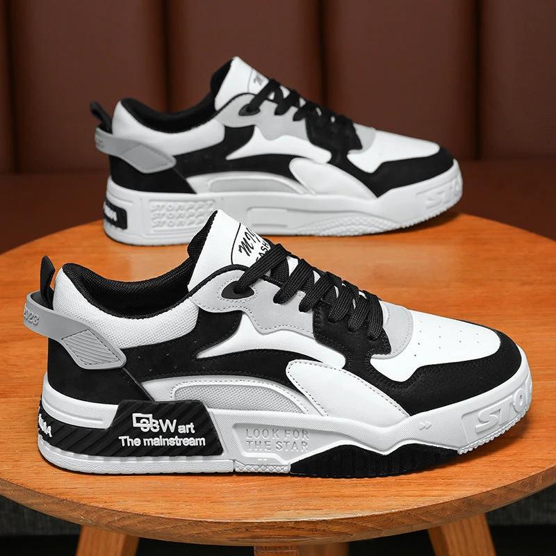 New Breathable White Shoes For Men by GJG Denim