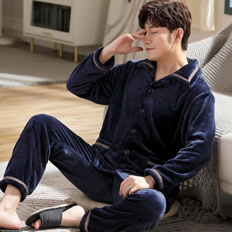Men's Flannel Pajamas by GJG Denim