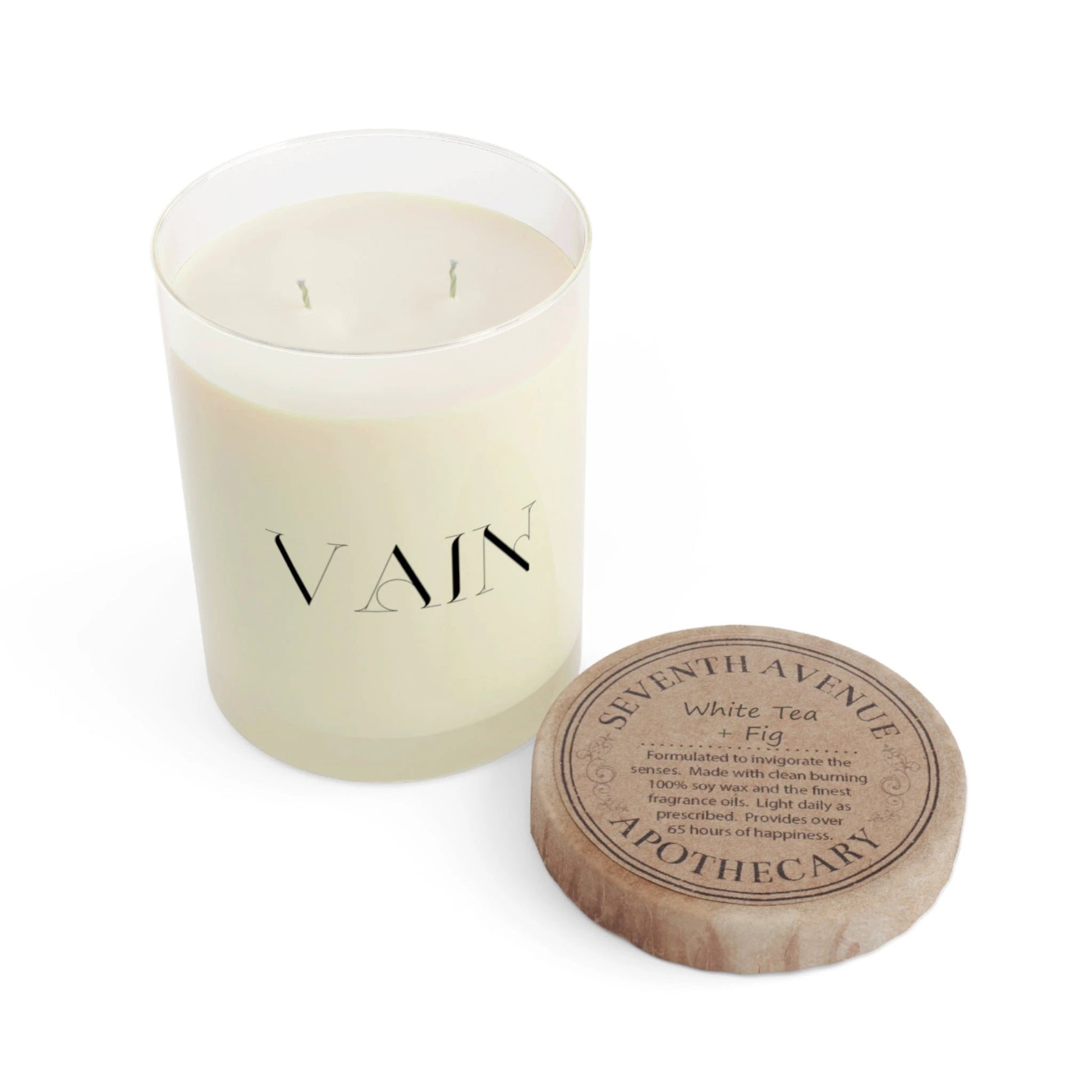 Scented Candle - Full Glass, 11oz by Printify