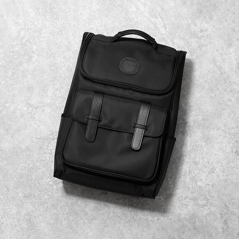 Mens Large-Capacity Travel Laptop Backpack by GJG Denim
