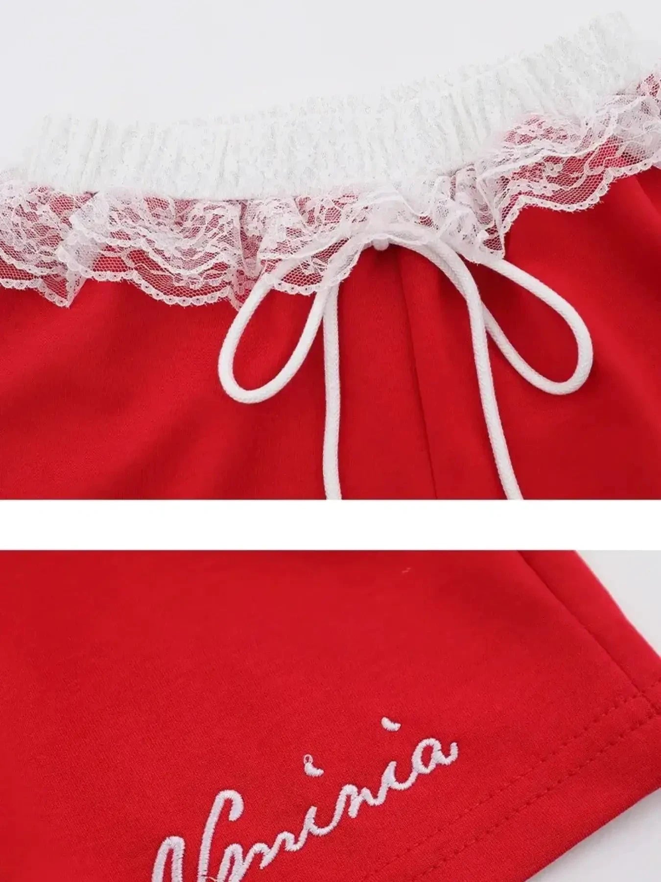 Lace Detail Shorts by Lady Ros