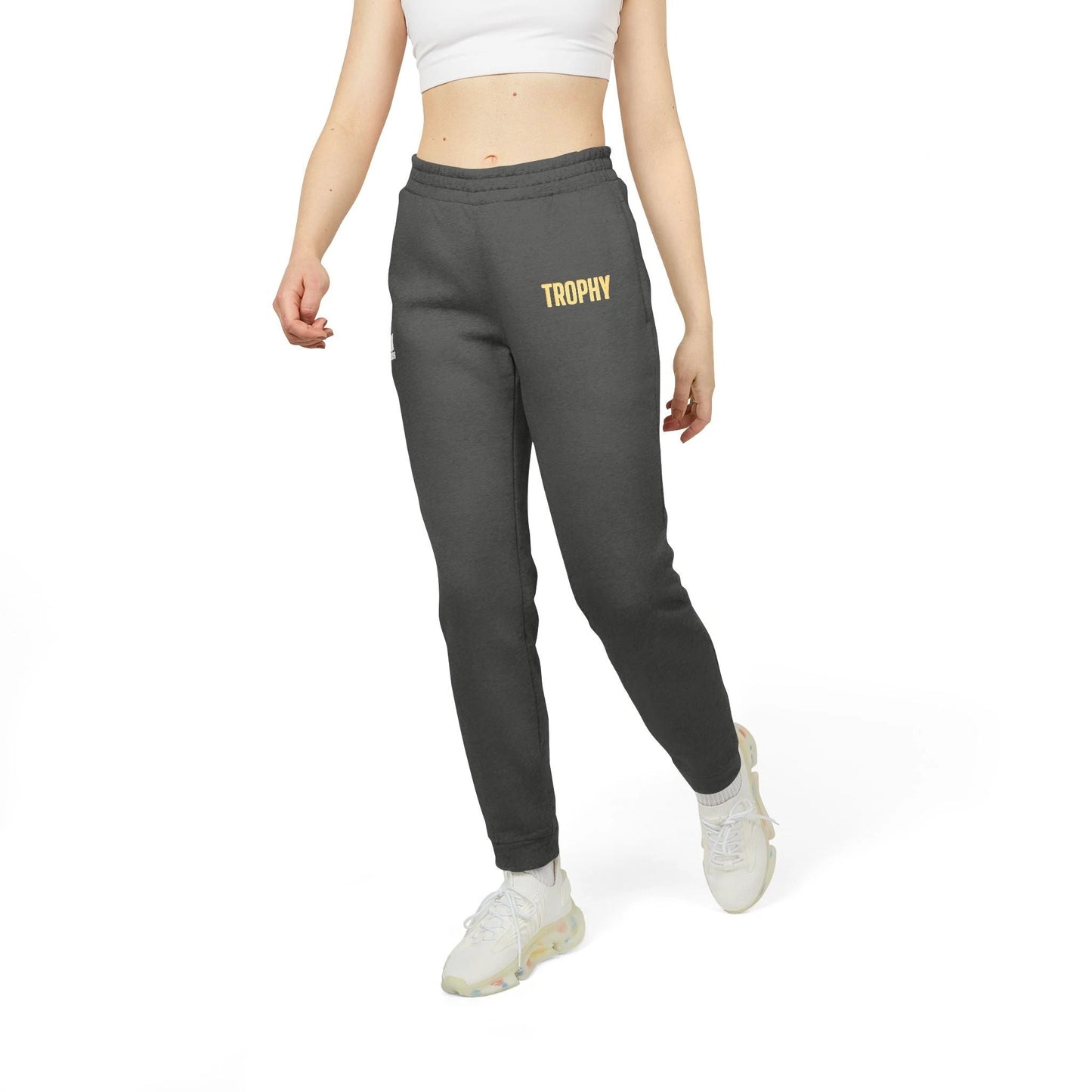 Trophy adidas Unisex Fleece Joggers by Printify