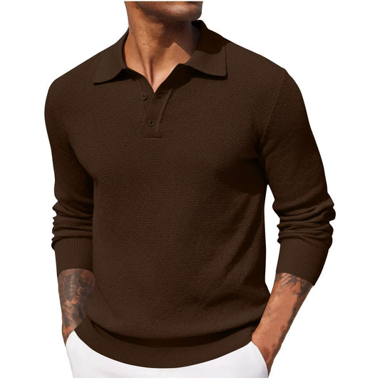 Men's Casual Long Sleeve Shirt by GJG Denim