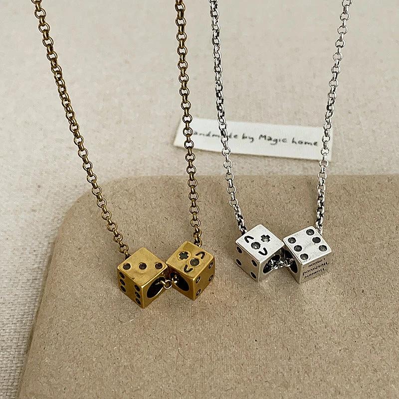 Dice Necklace For Men by GJG Denim