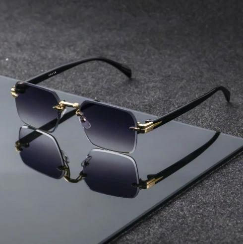Men's Frameless Fashion Sunglasses by GJG Denim
