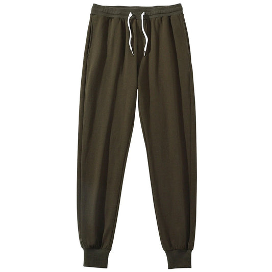 Men's Cotton Sports Casual Drawstring Sweatpants by GJG Denim