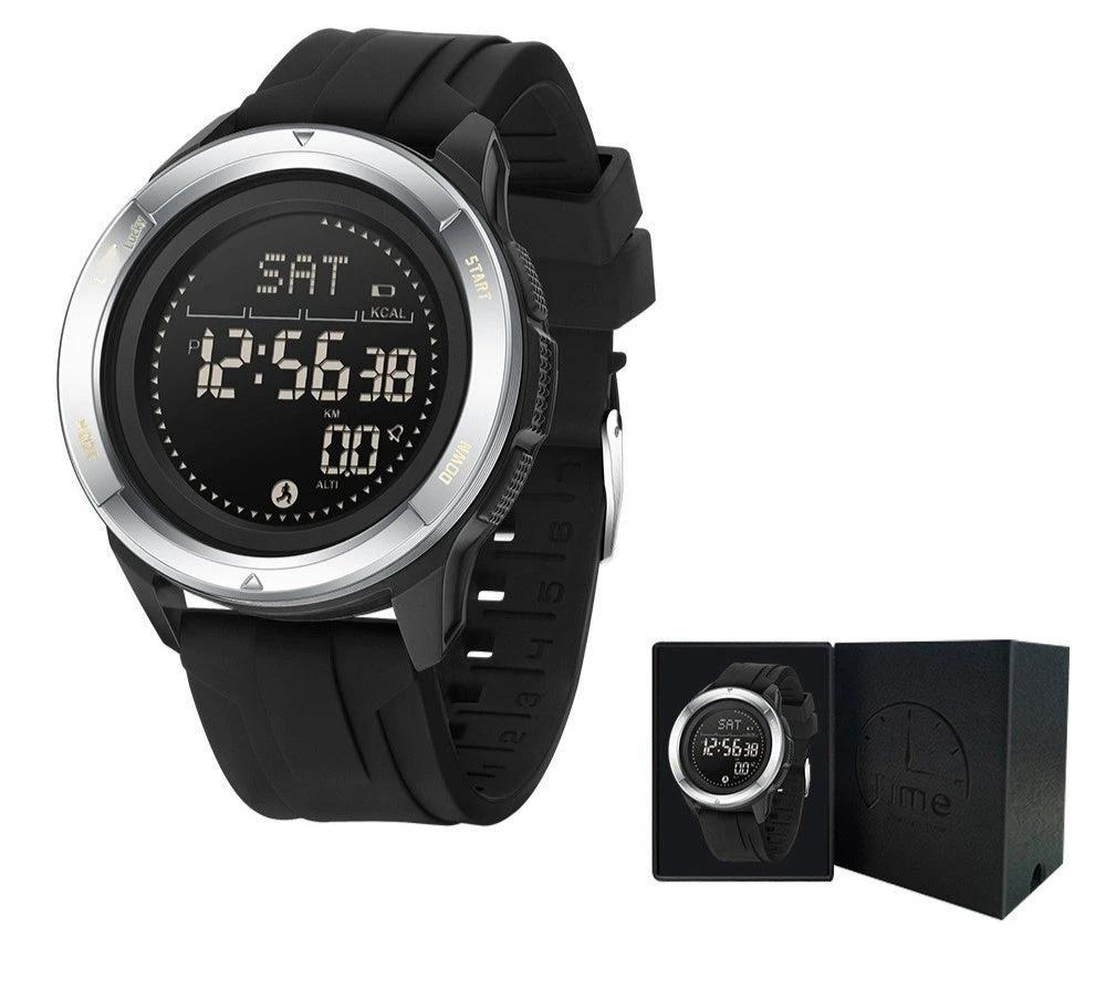 Men's Waterproof Multifunctional Outdoor Sports Electronic Watch by GJG Denim