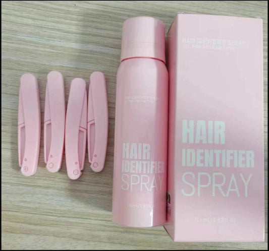 Hair Identifier Spray Set For Face Shaving Moisturizing Dermaplaner Spray For Face Shaving Skin Care by GJG Denim