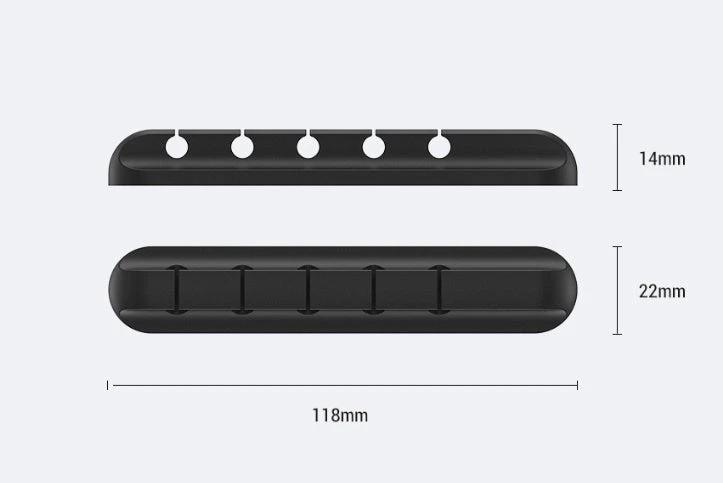 Silicone USB Cable Organizer by GJG Denim