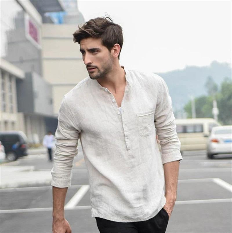 Men's Long Sleeve Shirts by GJG Denim