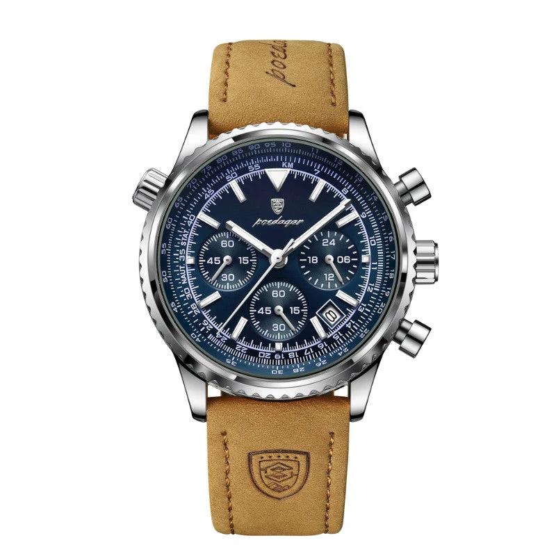 Automatic Mechanical Multi-function High-end Trendy Waterproof Watch For Men by GJG Denim
