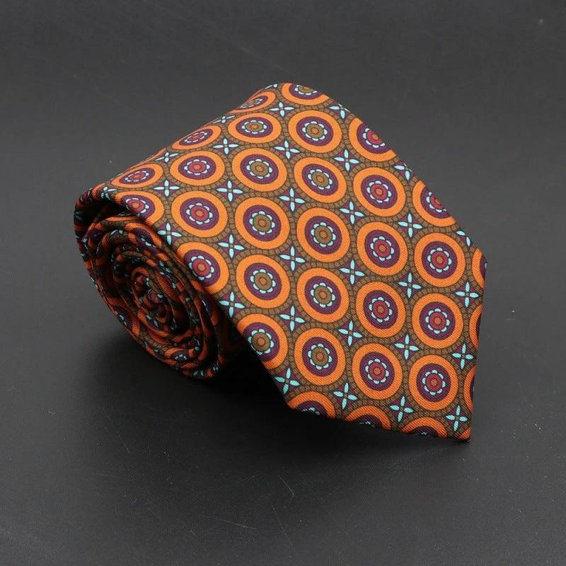 Men's Super Soft Bohemian Silk Ties by GJG Denim