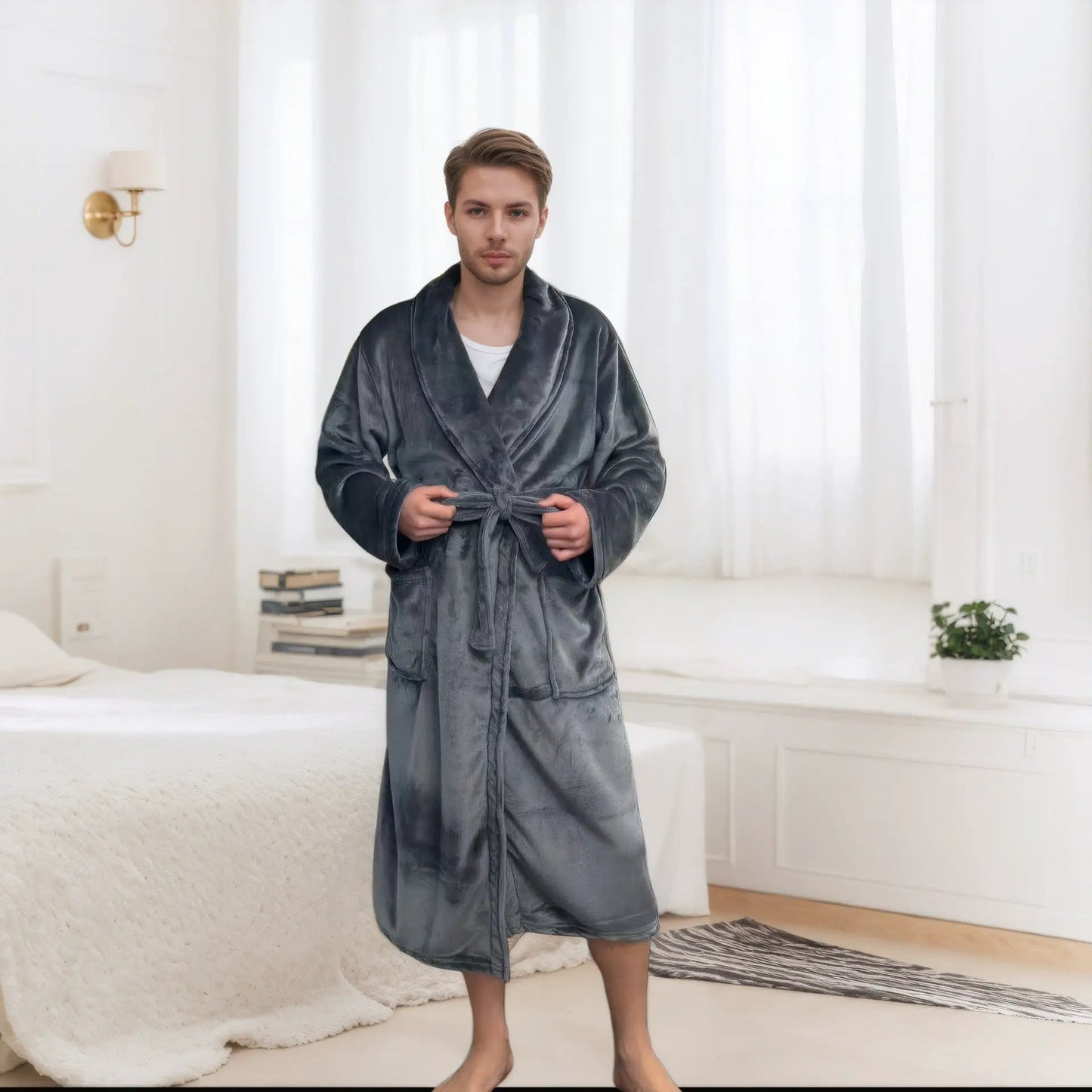 Men's Bathrobe by GJG Denim