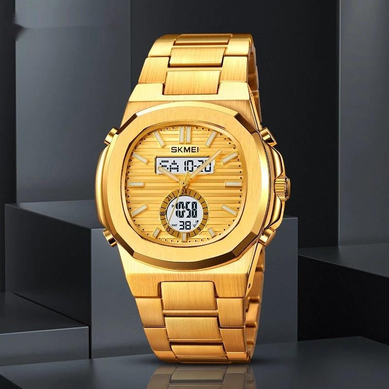 Stylish Waterproof Sports Watch With A Luminous Display For Men by GJG Denim