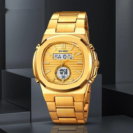 Stylish Waterproof Sports Watch With A Luminous Display For Men by GJG Denim