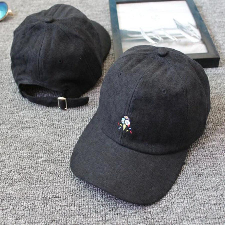 Men's Duck Curved Brim Baseball Hat by GJG Denim