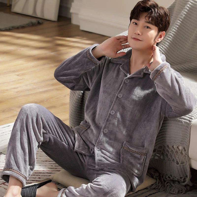 Men's Flannel Pajamas by GJG Denim