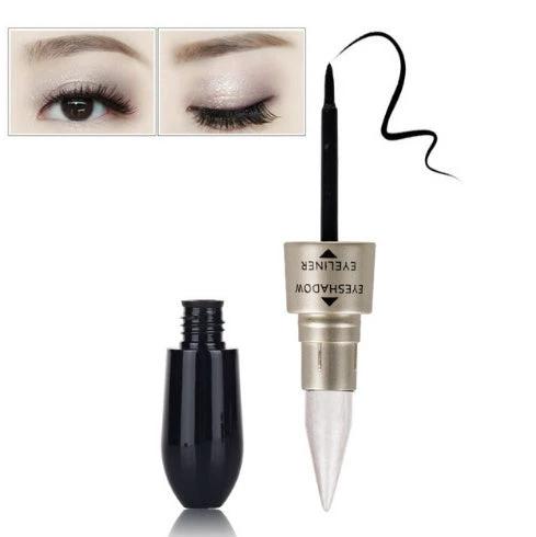 Double head six color eyeshadow black eyeliner by GJG Denim