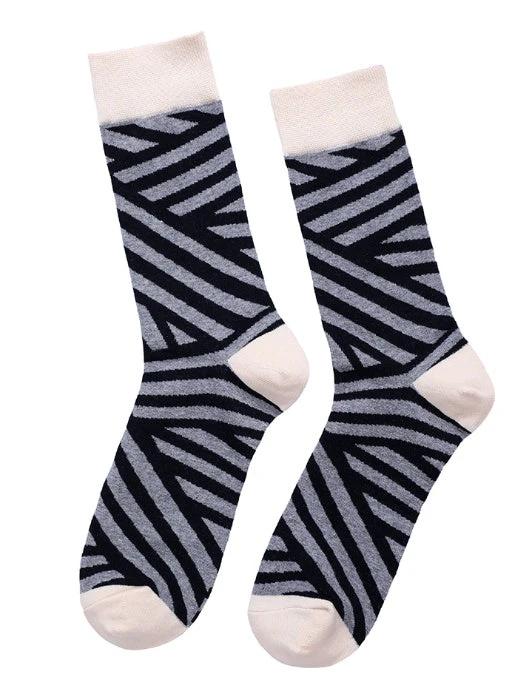 Men's Cross Border Fashion Socks by GJG Denim