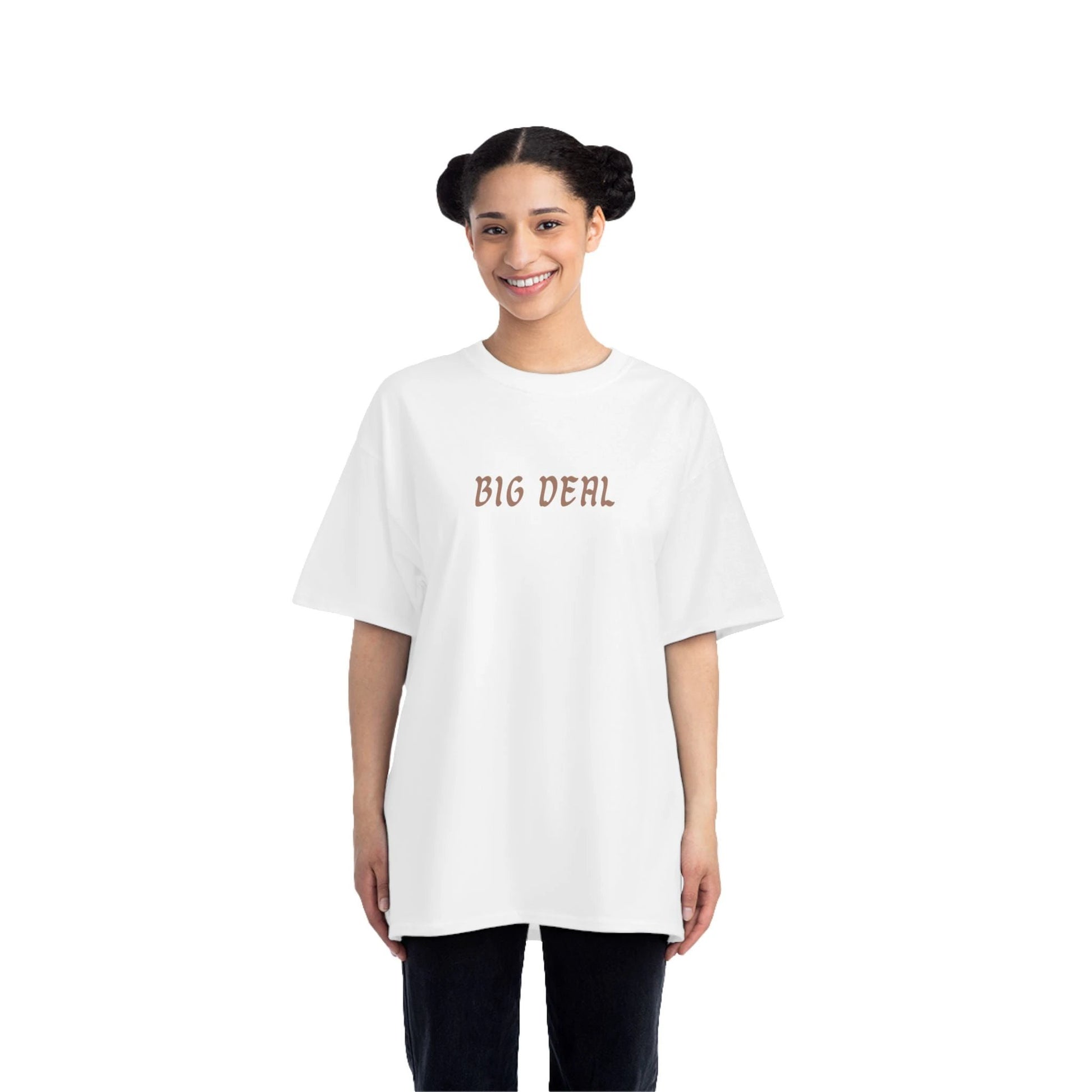 Big Deal Short-Sleeve T-Shirt, Casual Tee, Everyday Wear, Gift for Friends, Fun Statement Shirt, Trendy Fashion by Printify