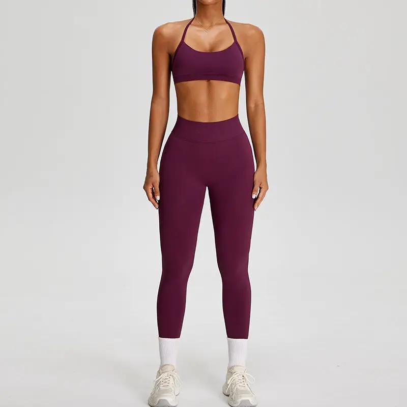 Fitness Set Nude-Feel Yoga Wear Womens by GJG Denim