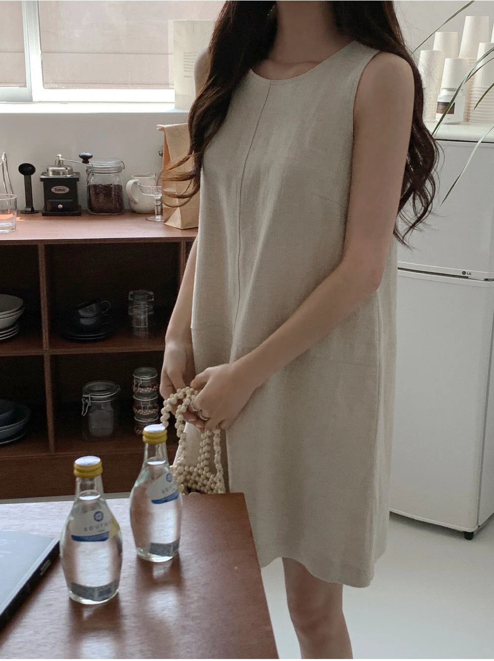 Design Sense Petite Chic A-line Dress by GJG Denim