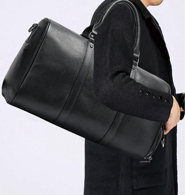 Men's Travel Bag by GJG Denim