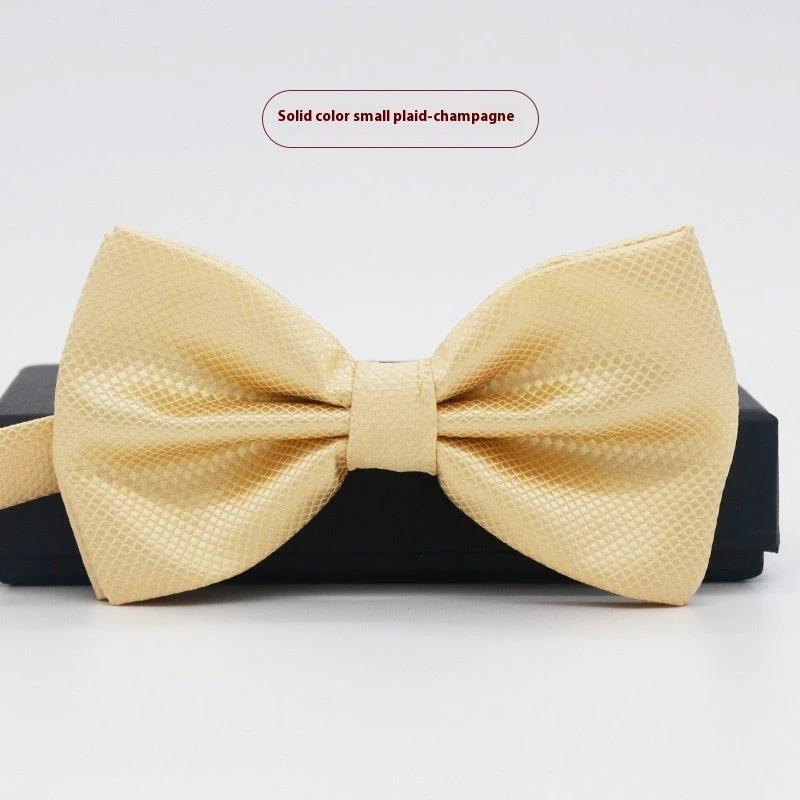 Men's Solid Color Bow Tie by GJG Denim