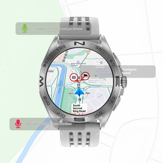 Men's Blood Pressure Measurement And Heart Rate Smart Watch by GJG Denim