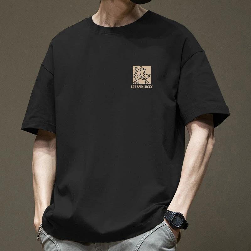 Comfortable, Versatile High-end Men's Casual T-shirt by GJG Denim