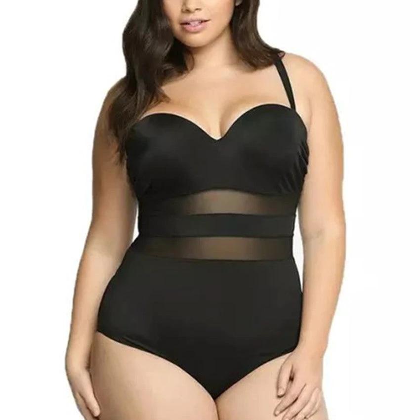 Women's plus size swimsuit by GJG Denim