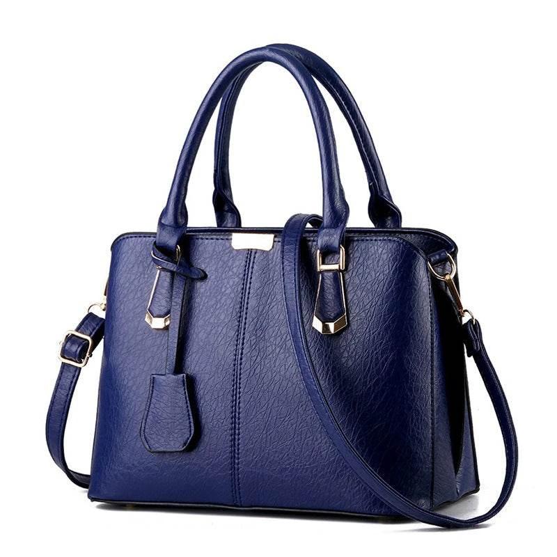 Solid Color Fashion Women Handbag Large Capacity by Zara-Craft