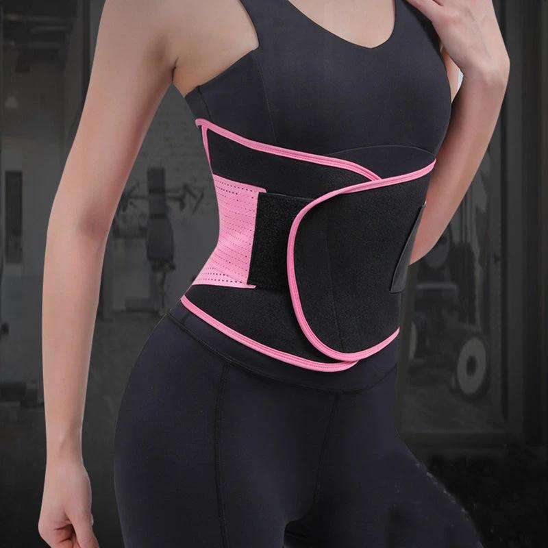 Waist Trainer For Women Back Support Band & Tummy Control Body Shaper Sweat Weight Loss Shapewear by GJG Denim