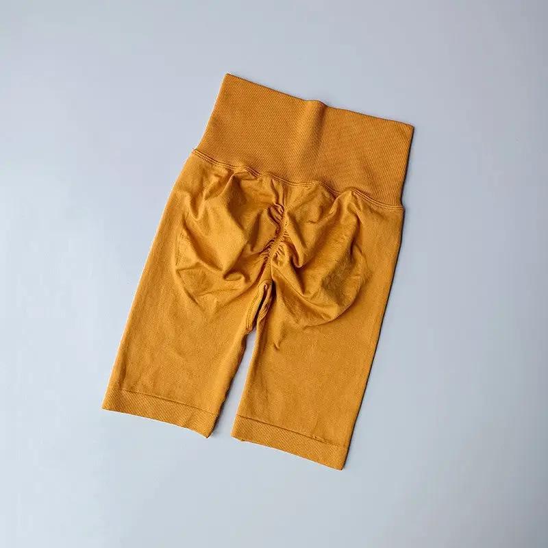 Seamless Butt-Lifting Fitness Shorts For Women by GJG Denim