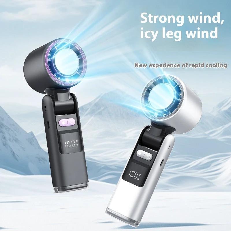 Super Mini Turbos Speed Fan USB Powered Digital Display by GJG Denim