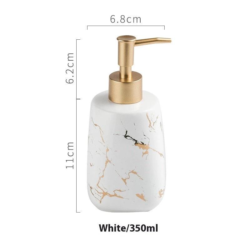 Bathroom Ceramic Storage Bottle by GJG Denim
