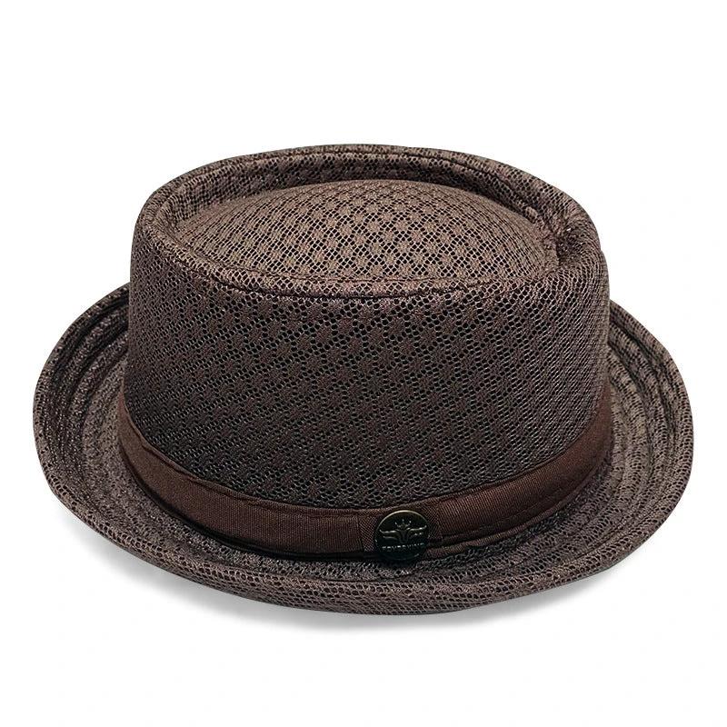 Outdoor Breathable Mesh Sun Hat For Men by GJG Denim