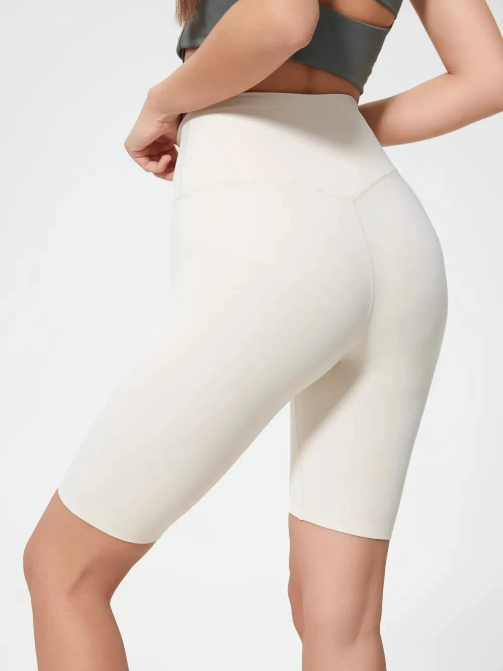 Millennia High Rise Wide Waistband Active Shorts by Lady Ros