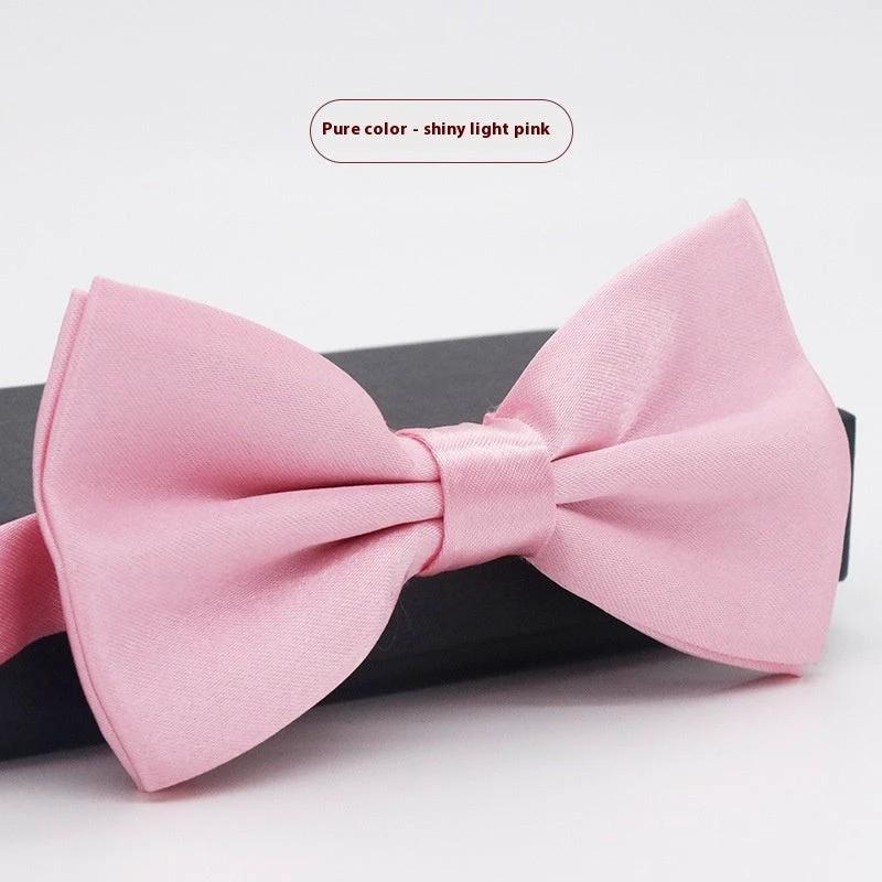 Men's Solid Color Bow Tie by GJG Denim