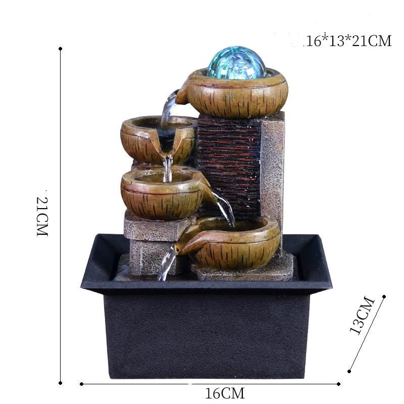 Desktop Running Water Fountain by GJG Denim