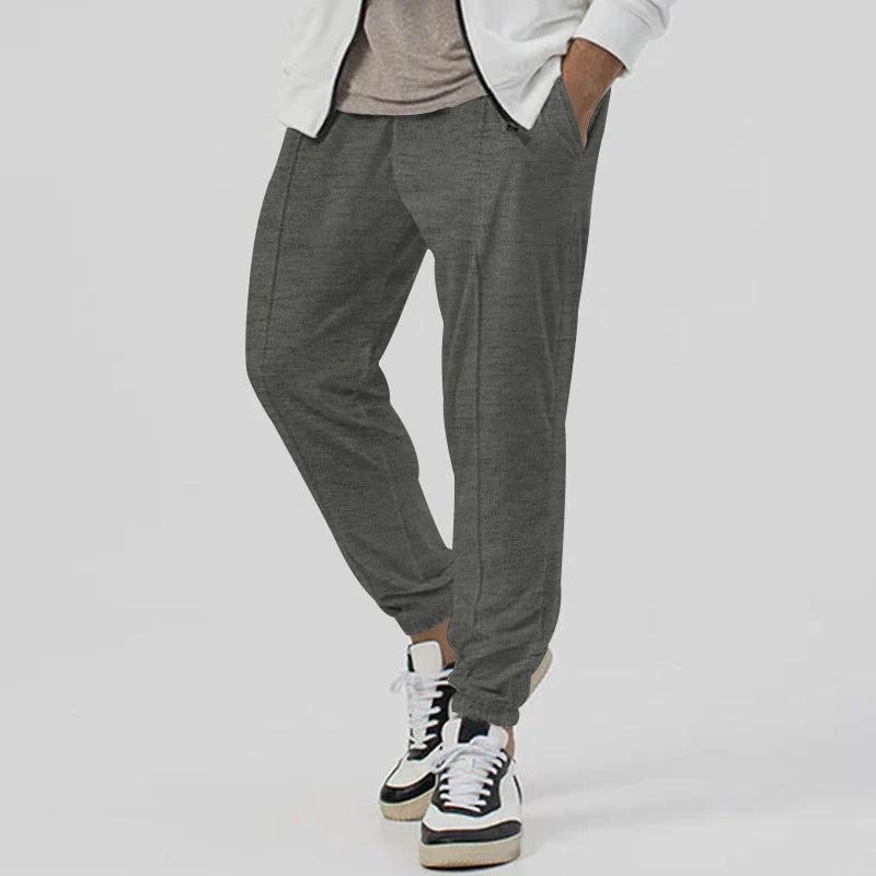 Men's Casual Track Loose Tappered Sweatpants by GJG Denim