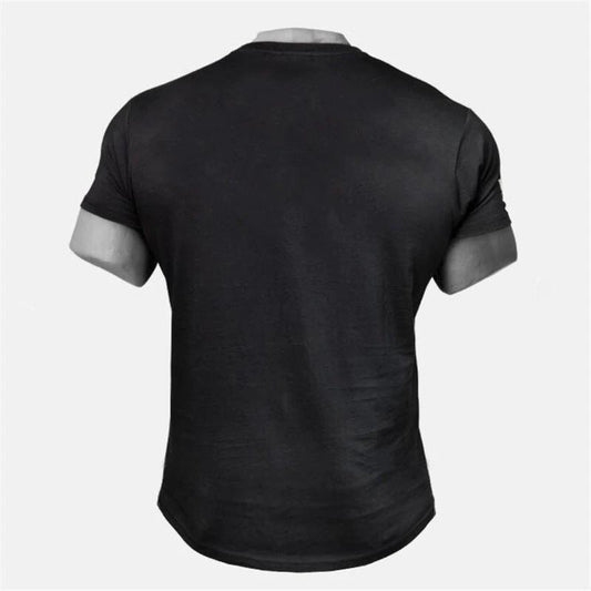 Workout Short Sleeve T-shirt For Men by GJG Denim