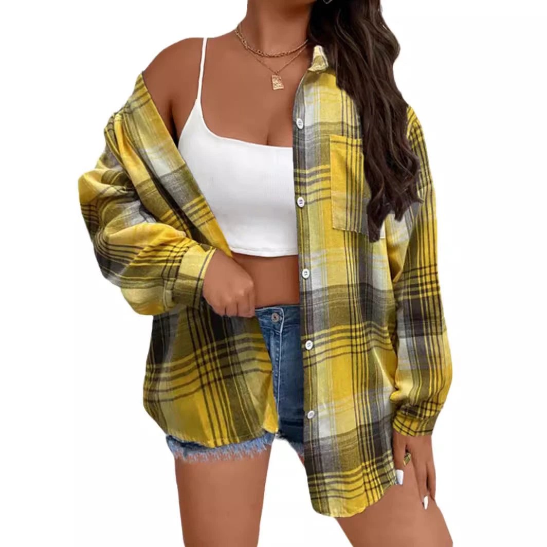 New European And American Style Yage Women's Tops Shirts by GJG Denim